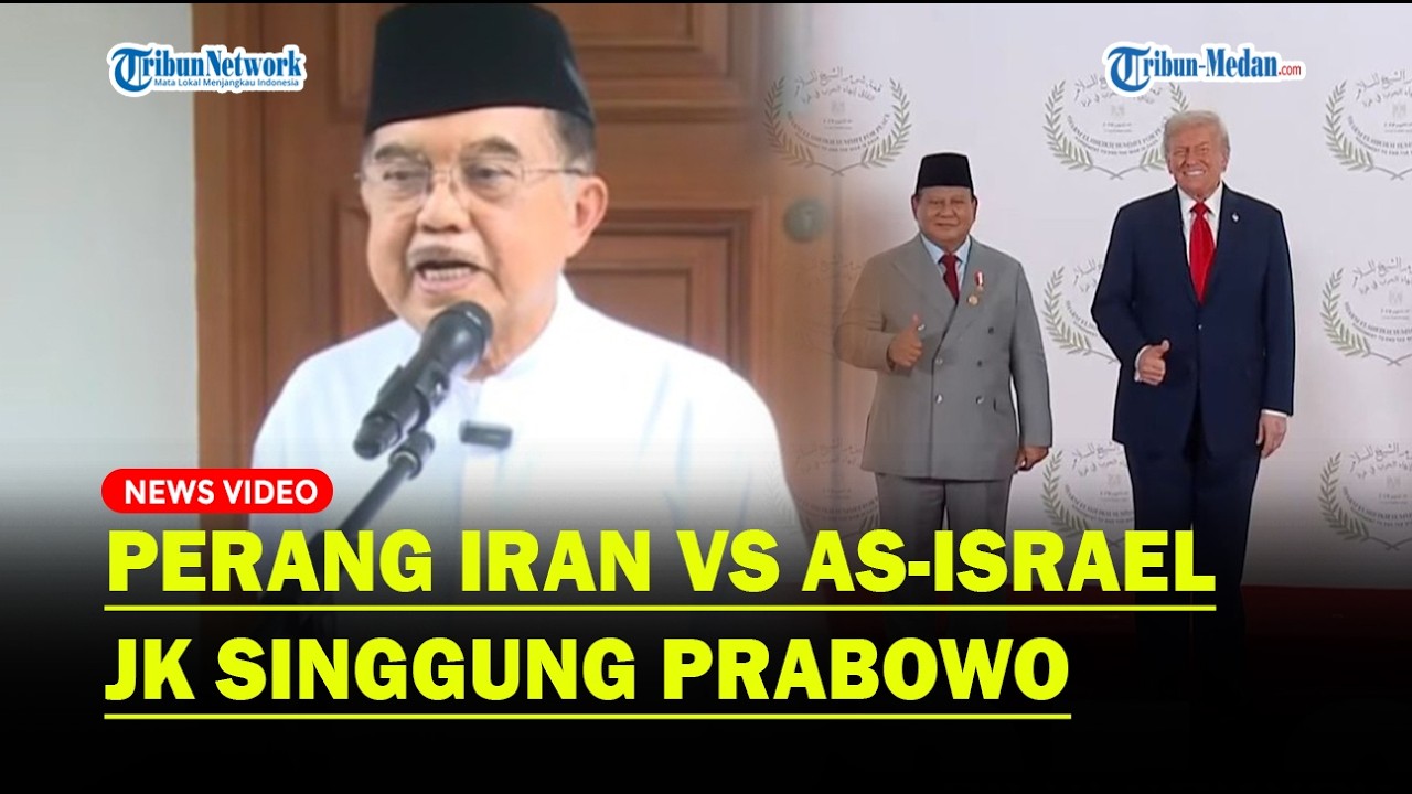 JUSUF KALLA Berduka Cita Kematian Khamenei hingga Prabowo jadi Mediator