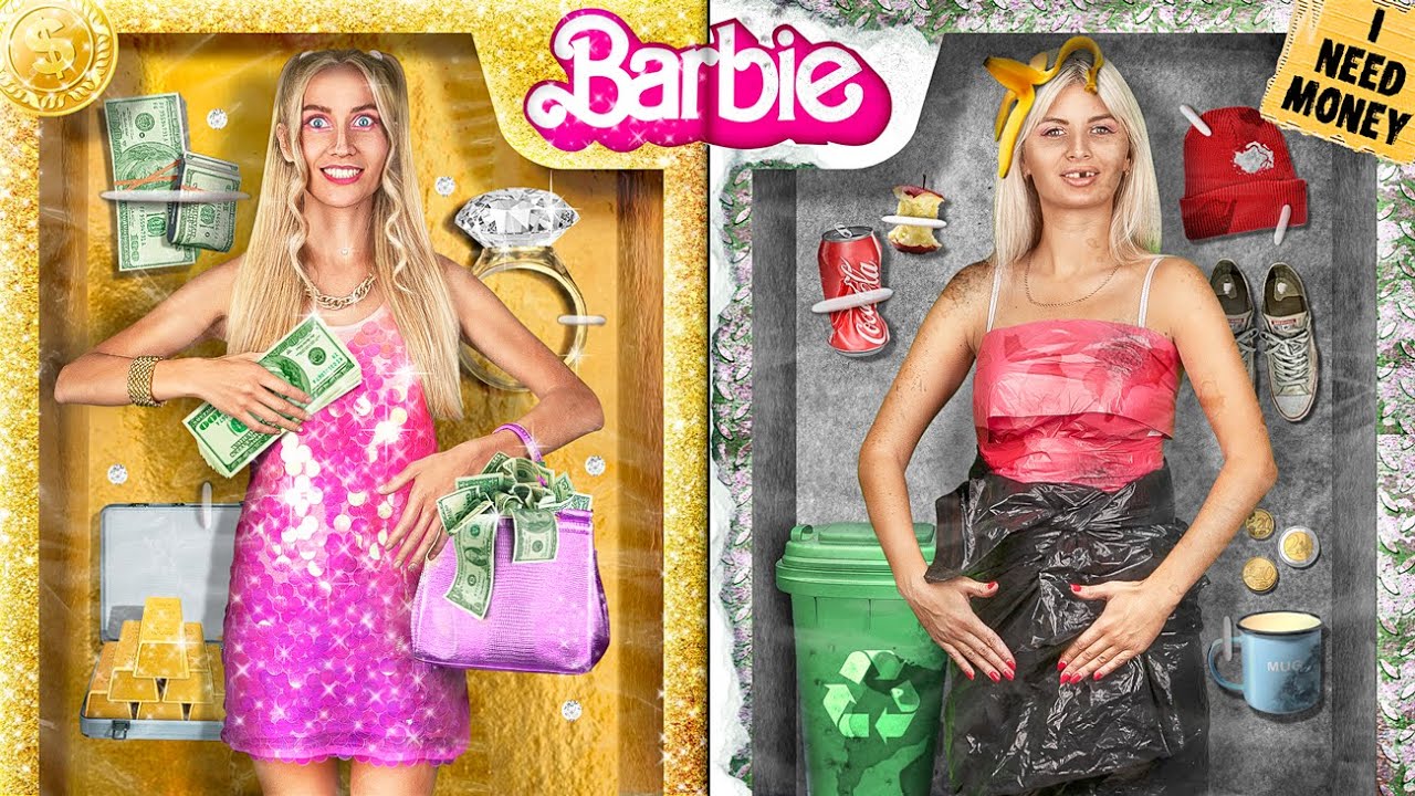 Reiche Barbie vs. Arme Barbie