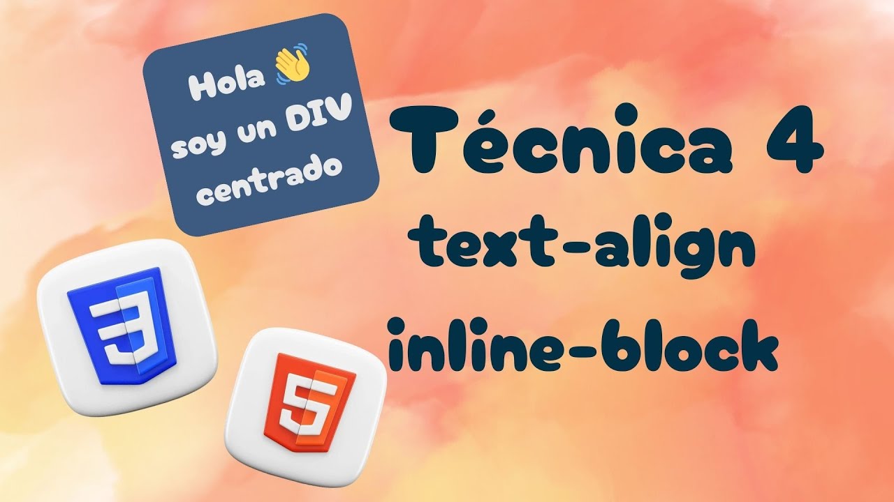 La Forma de Centrar un DIV Que NO Te Enseñan: Text-Align e Inline-Block (CSS Fácil)