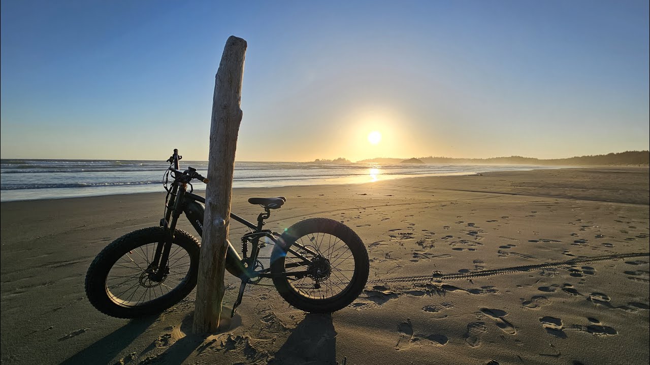 Long Beach at Sunset