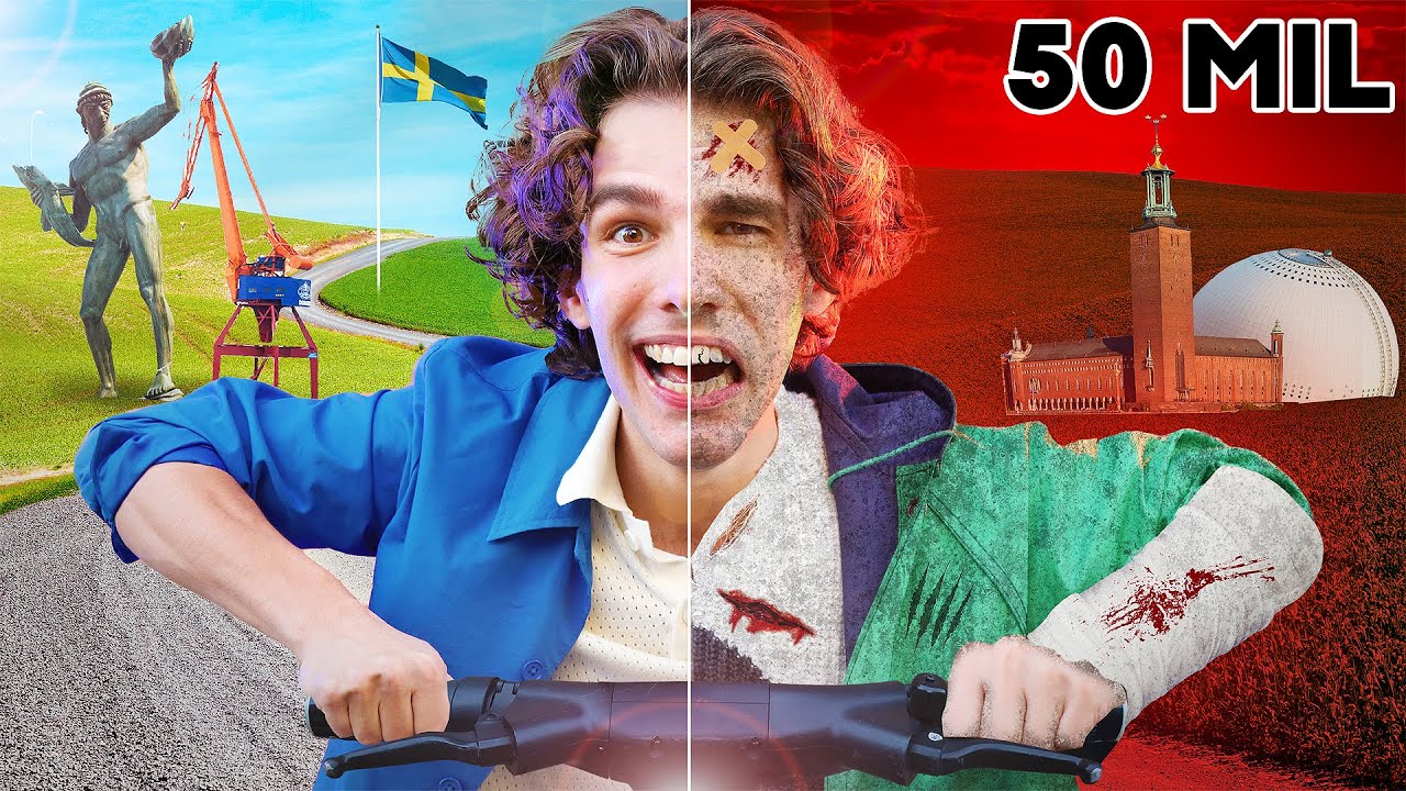 Åker elsparkcykel från Göteborg till Stockholm