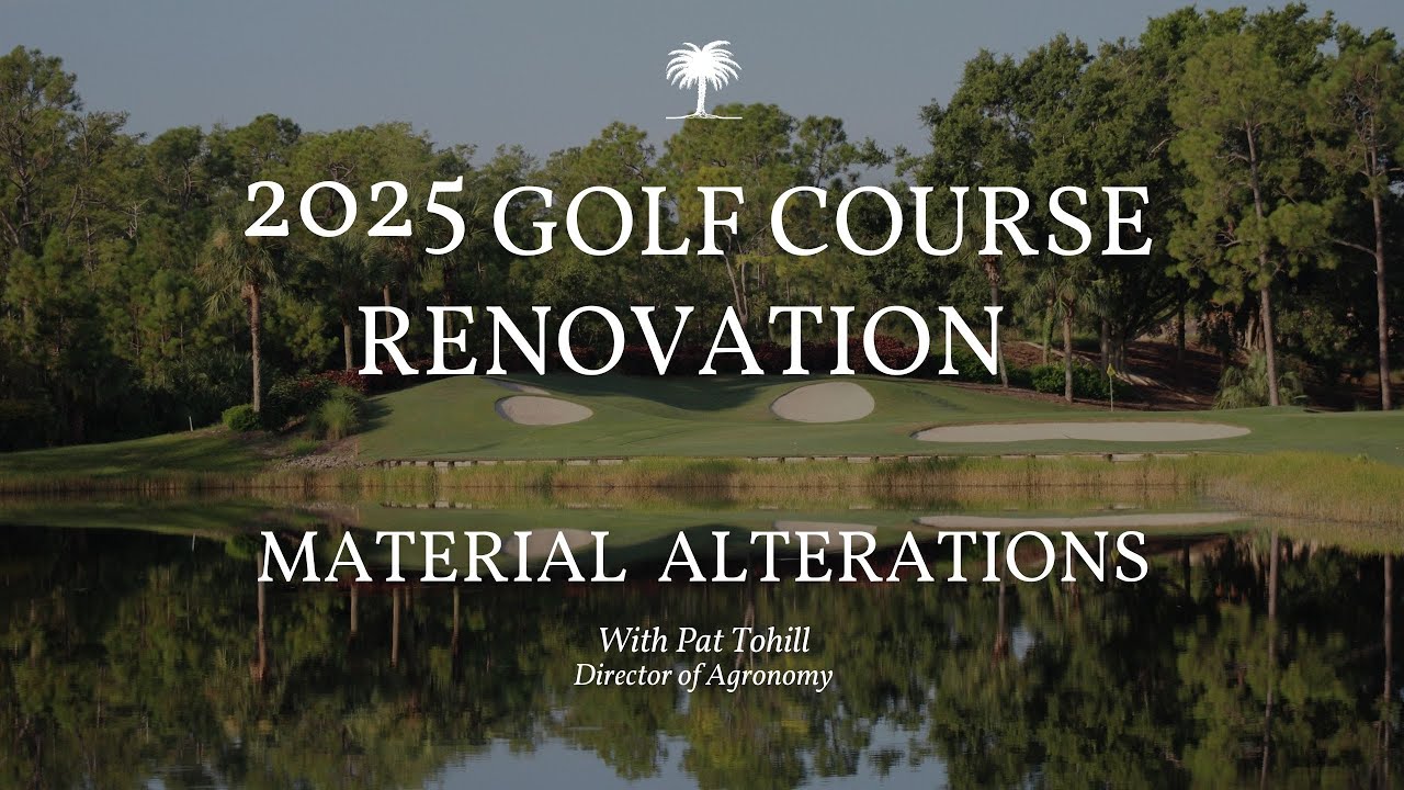 Golf Course Renovation - Material Alterations