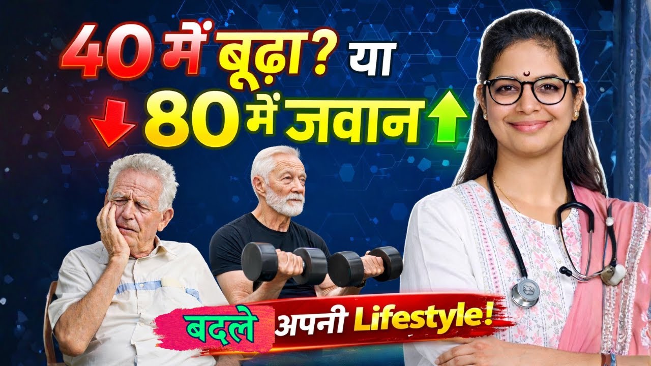 Metabolic Age vs. Biological Age: Why You Are Aging Faster ? | बुढ़ापा रोकने का Scientific तरीका