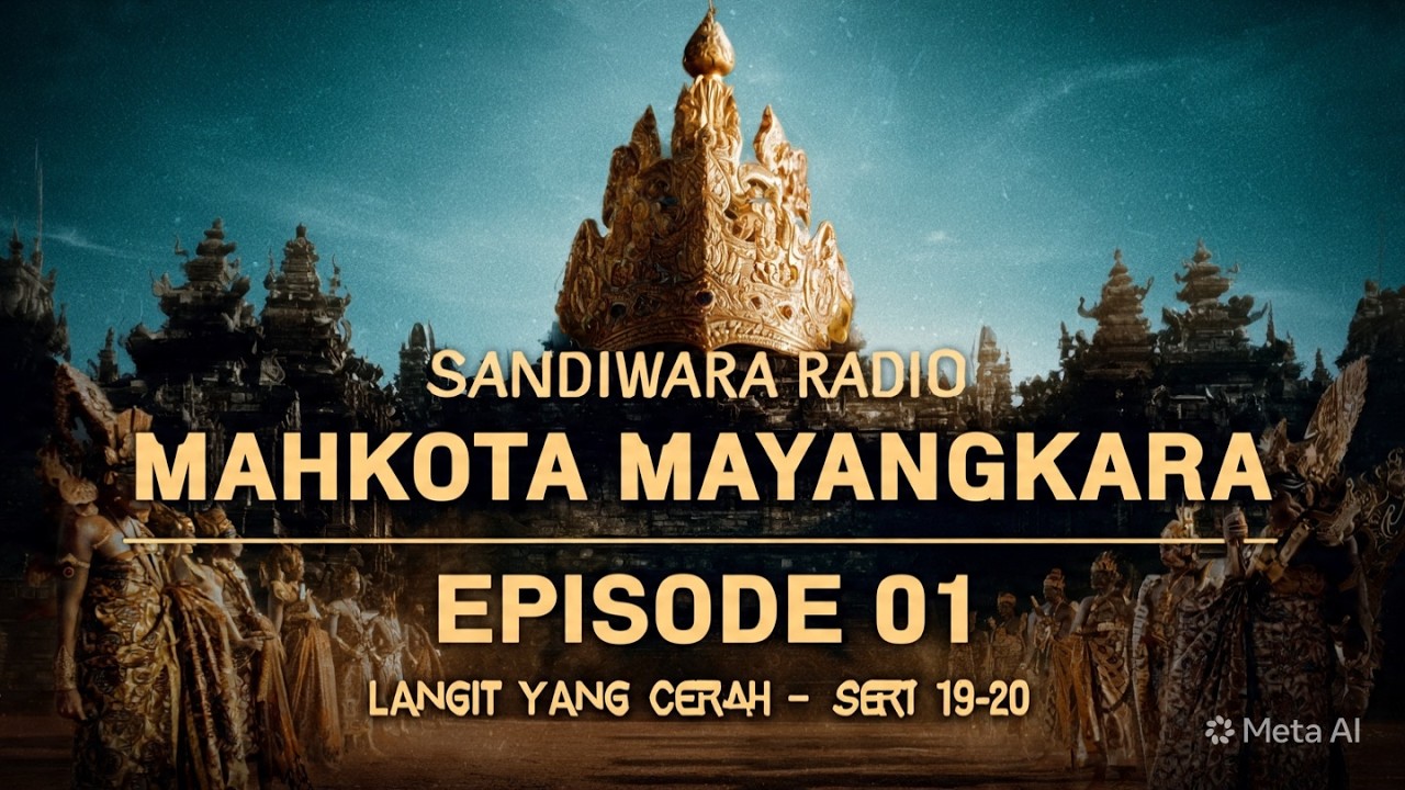 SANDIWARA RADIO MAHKOTA MAYANGKARA EPISODE 01 - Langit Yang Cerah - SERI  19 - 20