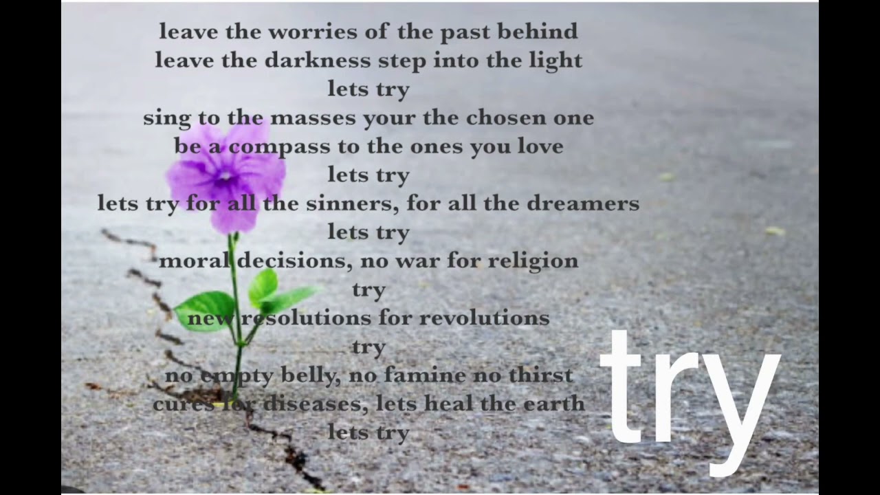 Try &middot; i