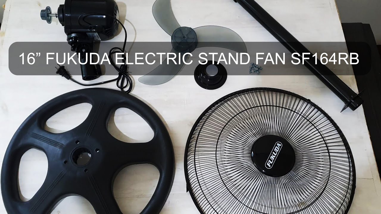 Electric Fan Assembly Guide | Fukuda Electric Fan SF164RB