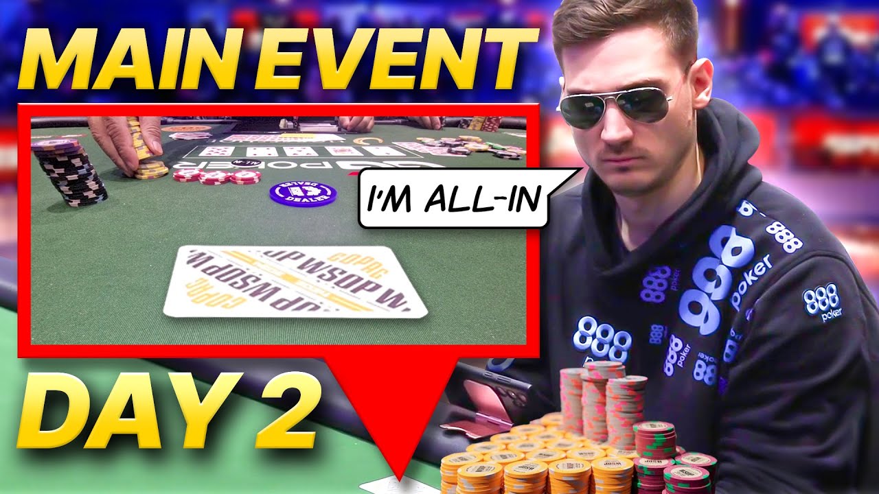 САМЫЙ БЕЗУМНЫЙ БЛЕФ В МОЕЙ ЖИЗНИ в главном турнире WSOP с бай-ином $10 000?!