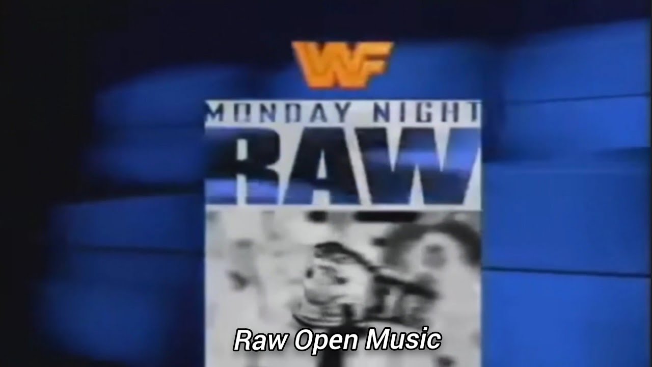 1993 - 1995 WWE Raw 1st Theme Song - 