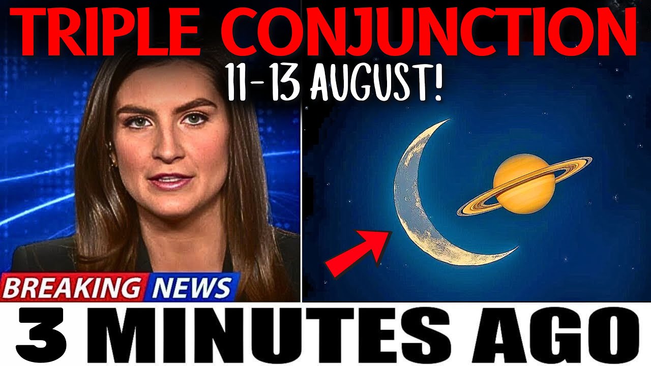🚨11 AUGUST 2025! Moon-Saturn-Neptune Conjunction Will Change Everything! Triple Spiritual Portal