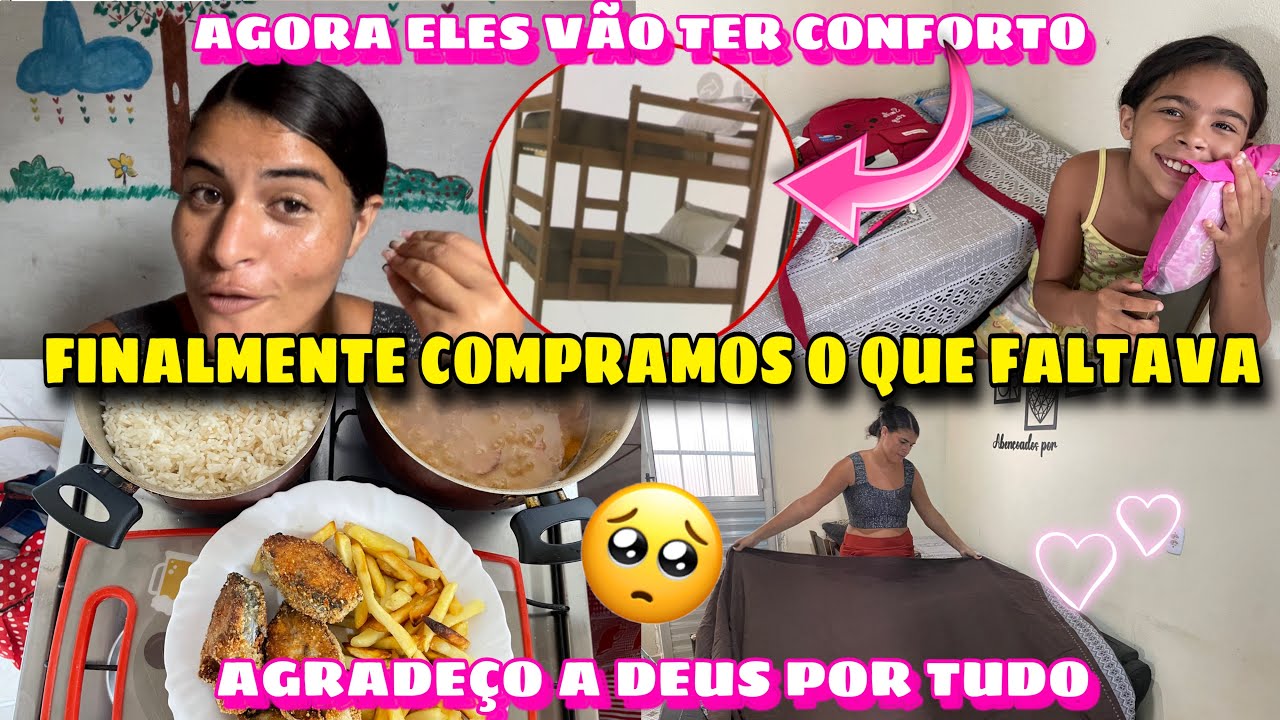 ME SURPREENDE COM A DIFERENÇA DE PREÇO -FINALMENTE COMPRAMOS O QUE FALTAVA PRO MEU LAR🥹 DEUS É FIEL
