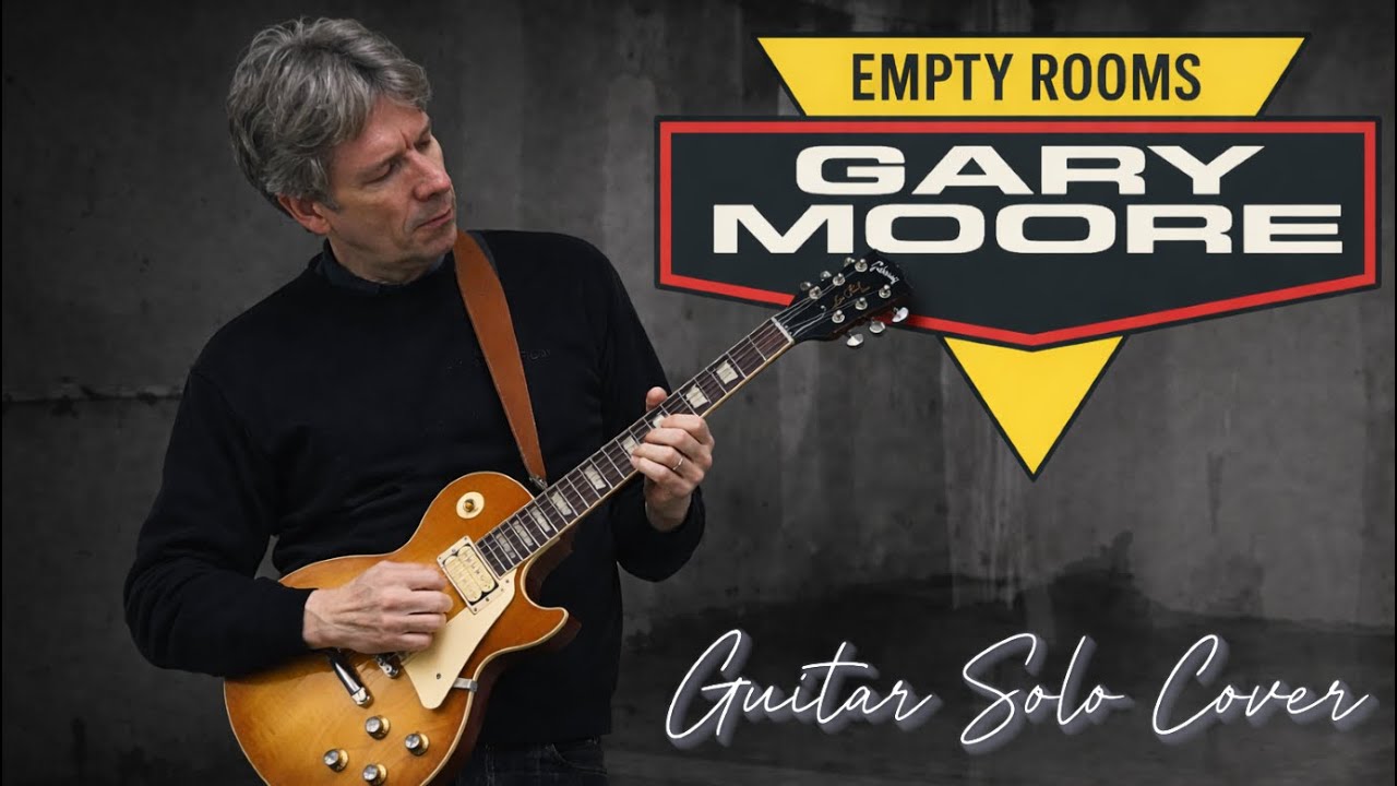 Gary Moore - Empty Rooms | Guitar Solo Cover (One Take)