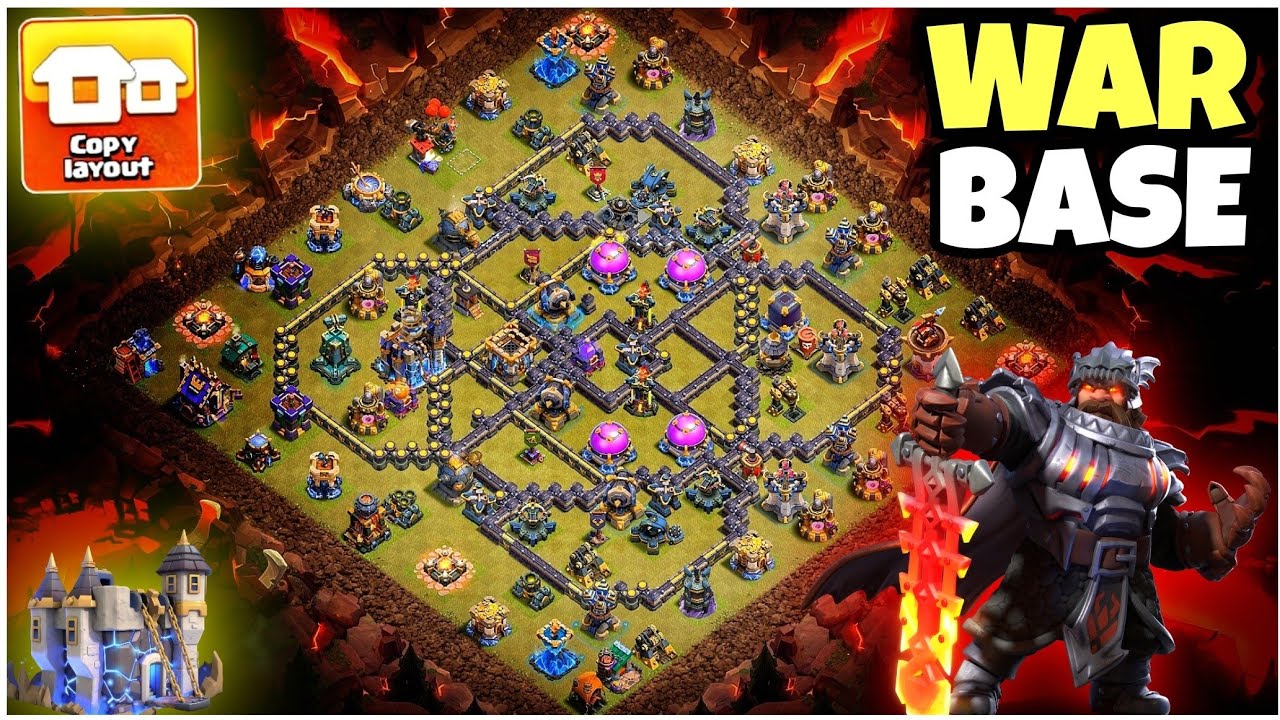 NEW BEST! TOWN HALL 18 WAR BASE With Link 2026! TH18 CWL BASE | TH18 WAR BASE Eps. 1895