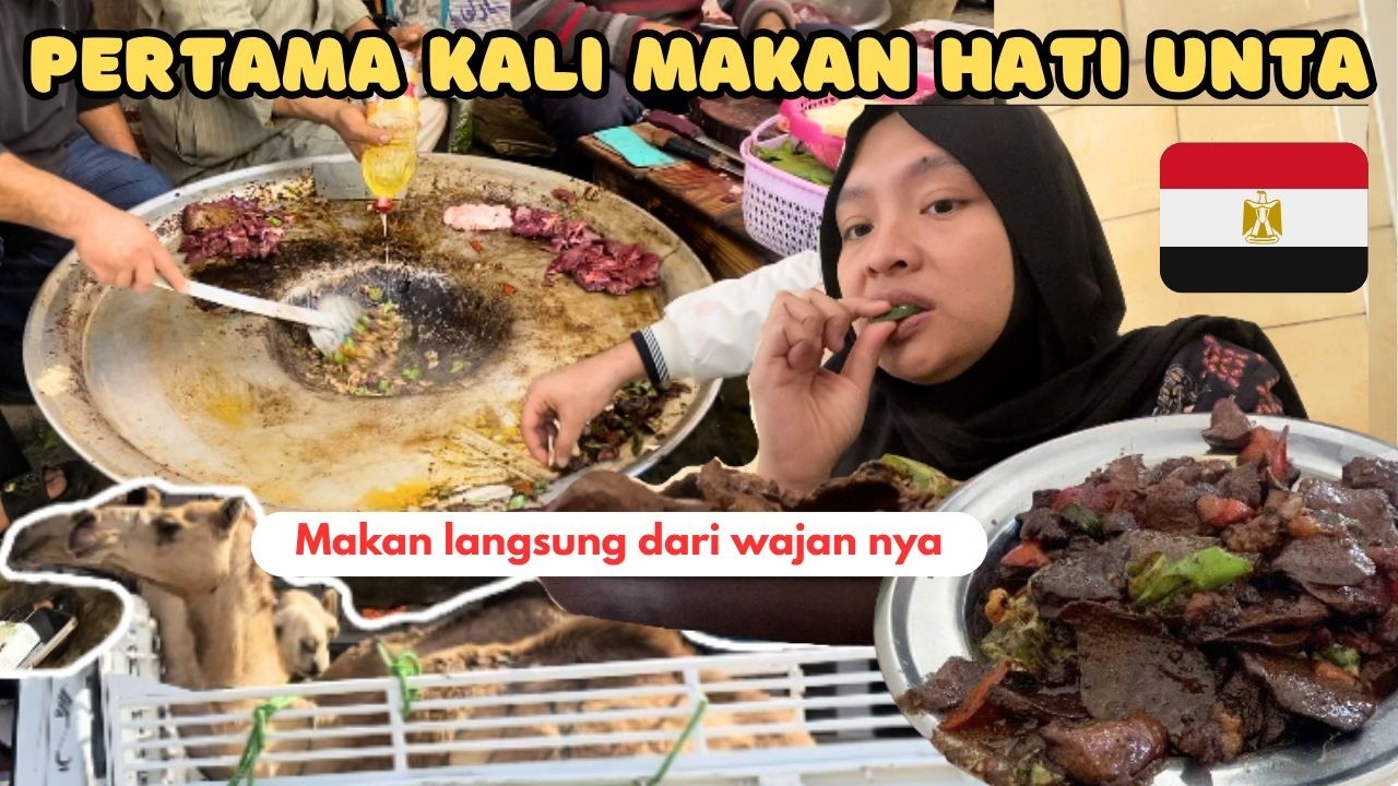 WISATA KULINER MESIR: MAKANNYA BARENG BARENG DI KUALI 😂