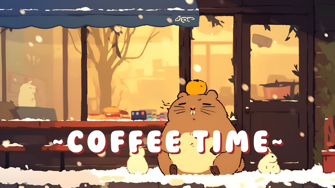 [Full Hour] Capybara Beats & Lofi - Relaxing Music for Work/Study ~ Cozy Atmosphere ~ 🦫 🎮 ☕
