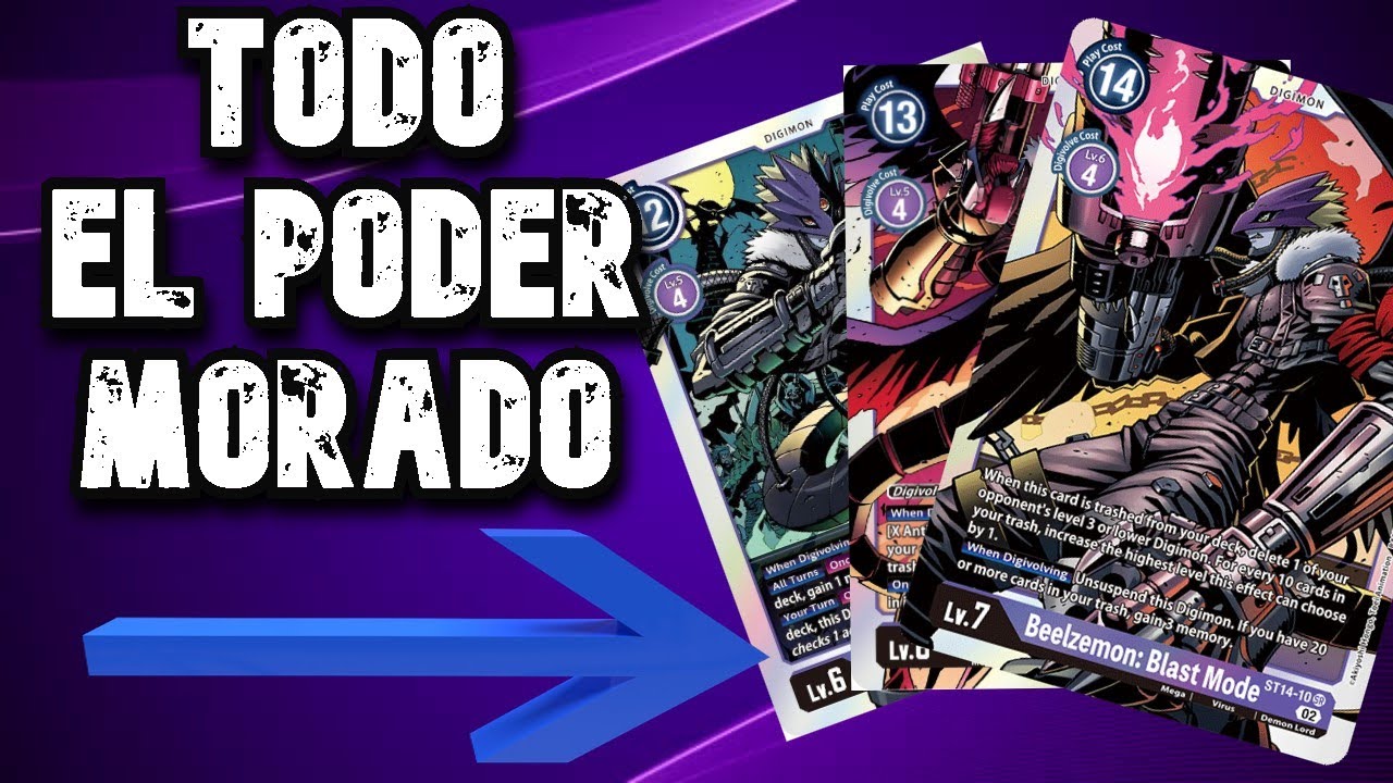 Deck Profile Beelzemon (Bt14, Bt15, Ex5) | Digimon card game