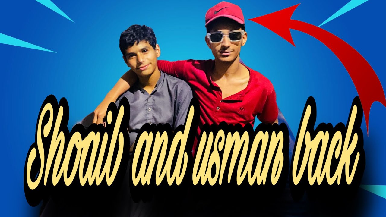 Shoaib and usman back Azan ki shirt phar di 