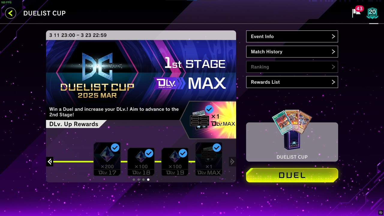 Duelist Cup March 2025: DLV 20 Climb Replays with Rescue-ACE