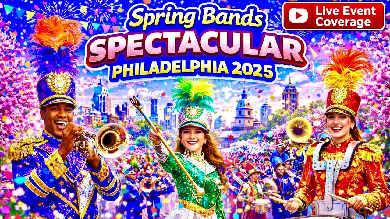 ✅ “Spring Bands Spectacular Philadelphia 2025 🎺 | Live Event Coverage”