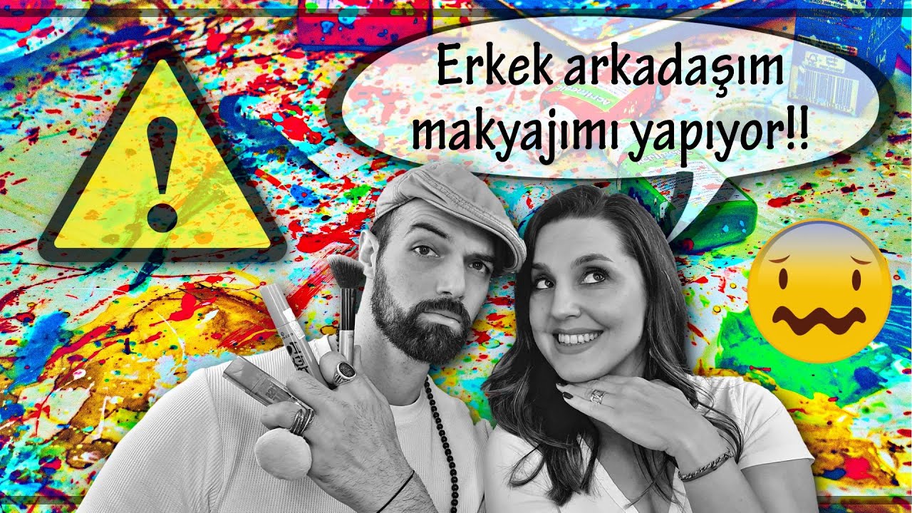 Erkek Arkadaşım Makyajımı Yapıyor