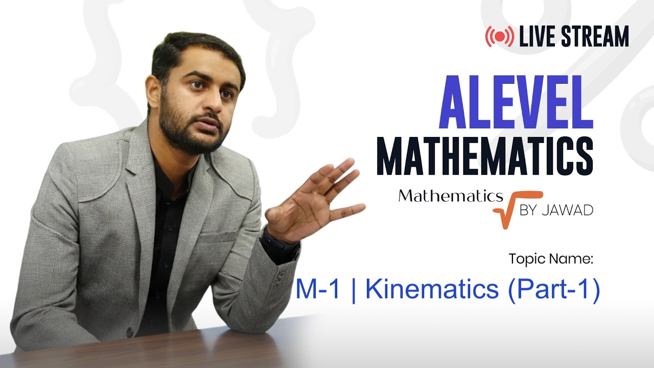 M-1 Live Class | kinematics (Part-1) Concepts
