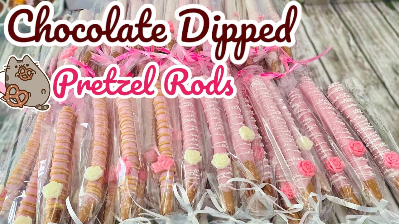 ¡Cómo hacer pretzels cubiertos de chocolate!🥨👩🏻‍🍳 #chocolatecoveredpretzels