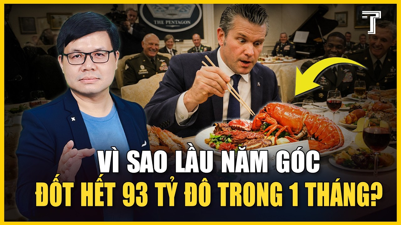 PETE HEGSETH ĂN HẾT 7 TRIỆU USD TÔM HÙM? SỰ THẬT SAU BỮA TIỆC XA HOA CỦA QUÂN ĐỘI MỸ