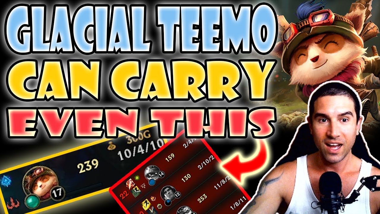 Glacial Teemo can carry even the HARDEST feeders! [Teemo vs Garen] S11 Commentary