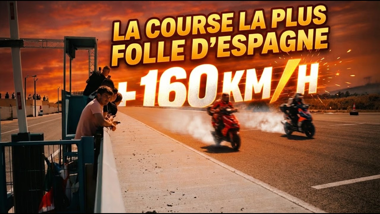 LA COURSE LA PLUS FOLLE D'ESPAGNE +160 KM/H EN SCOOTER 🌟 COPA ESPAÑA - CALAFAT 🇪🇸