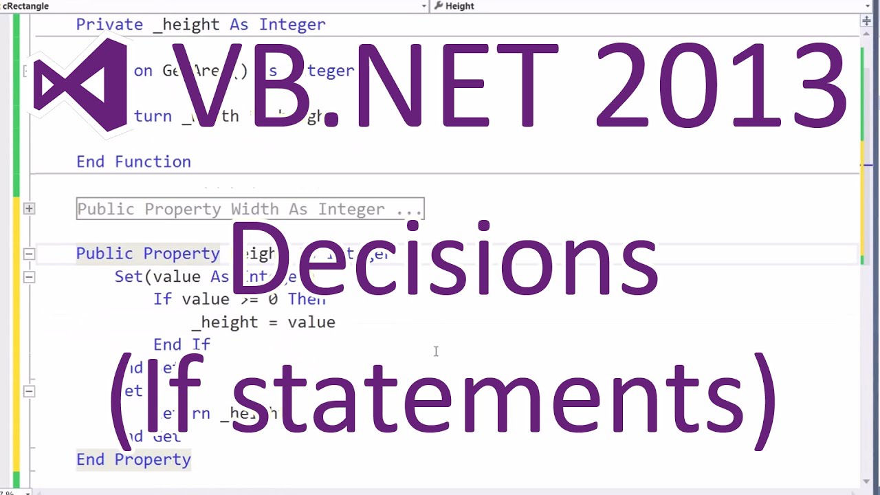 VB.NET 2013 - Decisions