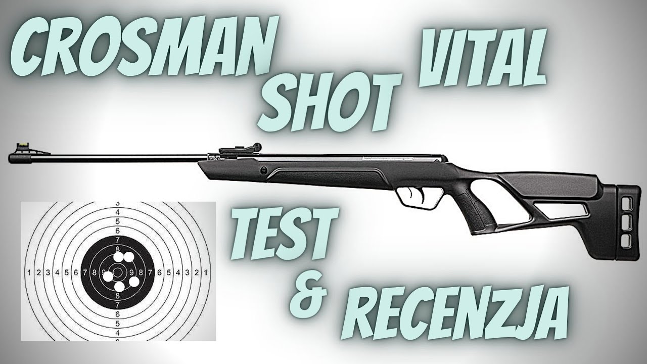 CROSMAN VITAL SHOT I TEST & RECENZJA