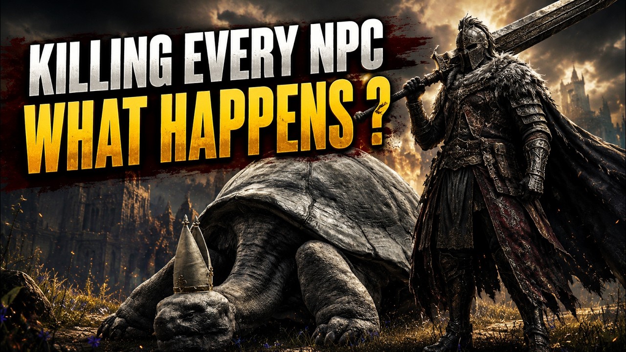 Elden Ring - Killing Every Story NPC | What Happens ?