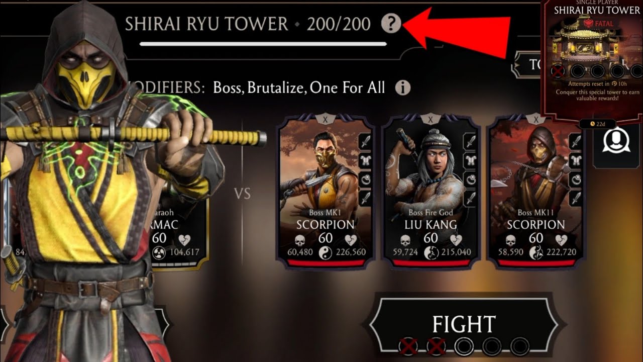 FATAL SHIRAI RYU TOWER 200 FIGHT + MAIN REWARDS 🔥