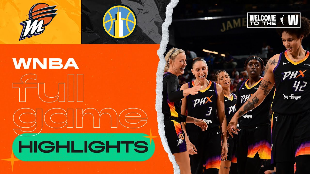 Chicago Sky vs. Phoenix Mercury | FULL GAME HIGHLIGHTS | August 18, 2024