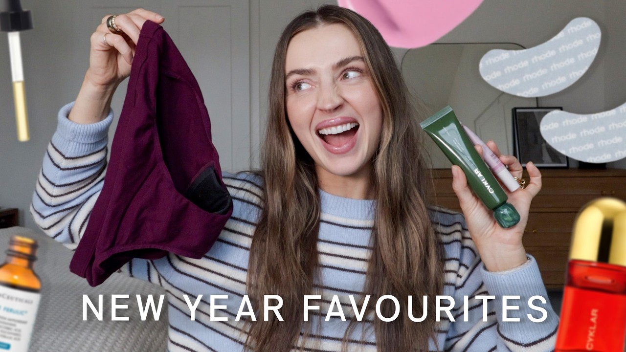 beauty & things I loved this month ✨ new year faves