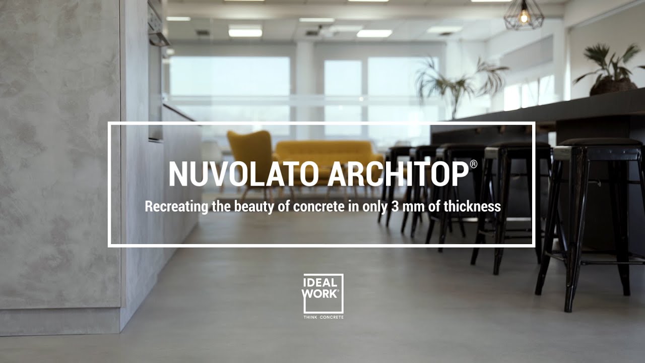 Ideal Work Architop® - the beauty of concrete in only 3 mm of thickness