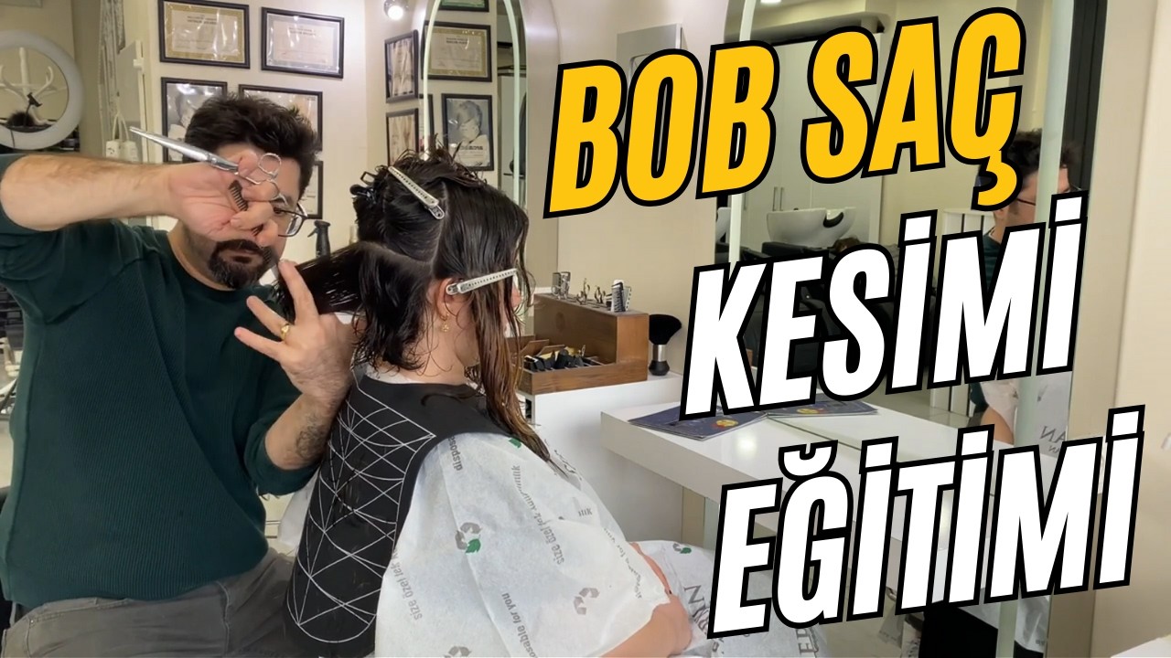 ÖNE UZAYAN GRADUASYON BOB SAÇ KESİMİ