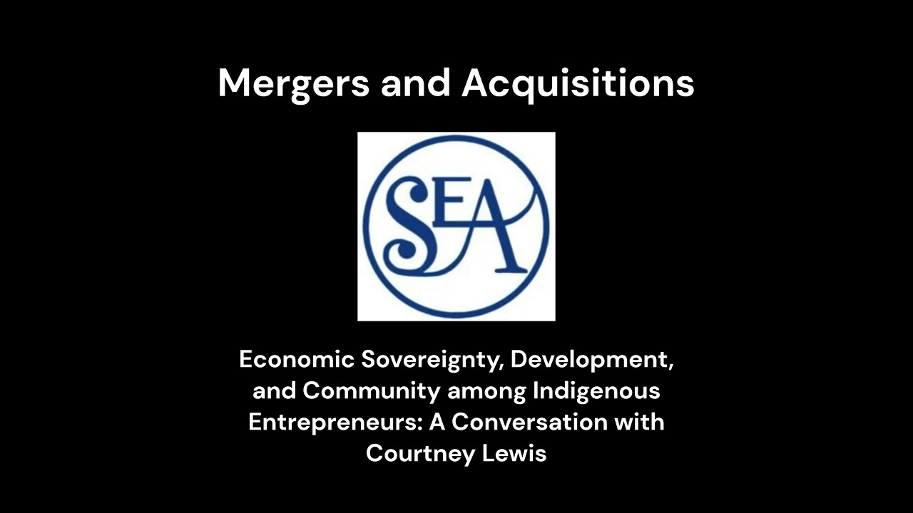 Economic Sovereignty, Development, and Community among Indigenous Entrepreneurs: Courtney Lewis