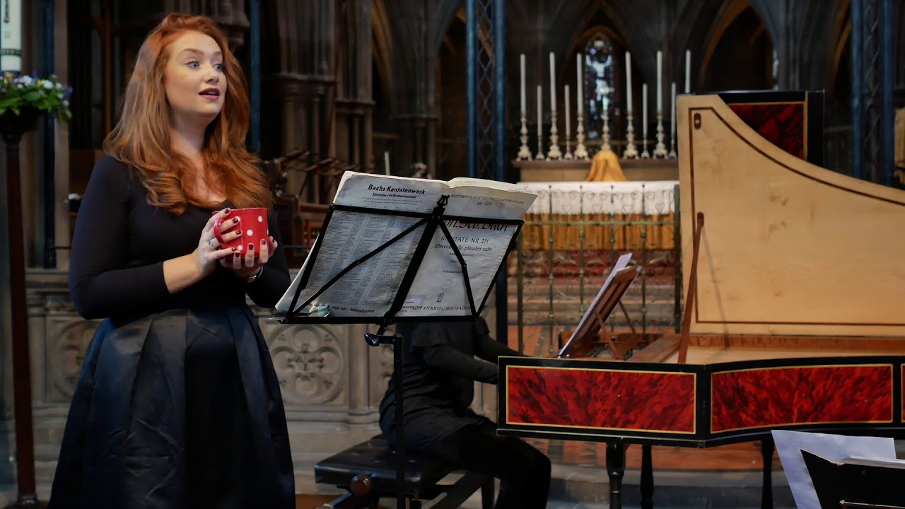 J.S. Bach - Ei! Wie schmeckt from the 'Coffee Cantata' BWV 211 performed by Ensemble Échos