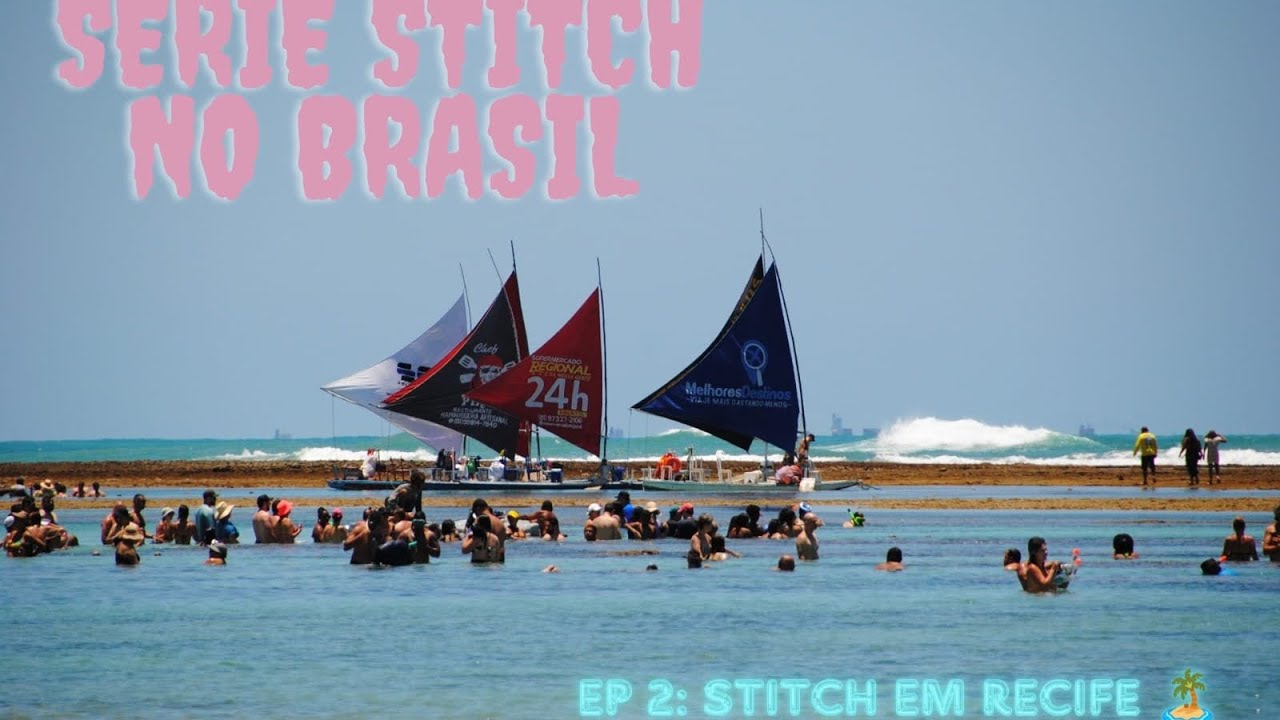 Stitch no Brasil 🇧🇷 ep 2: Stitch em Recife 🏝️