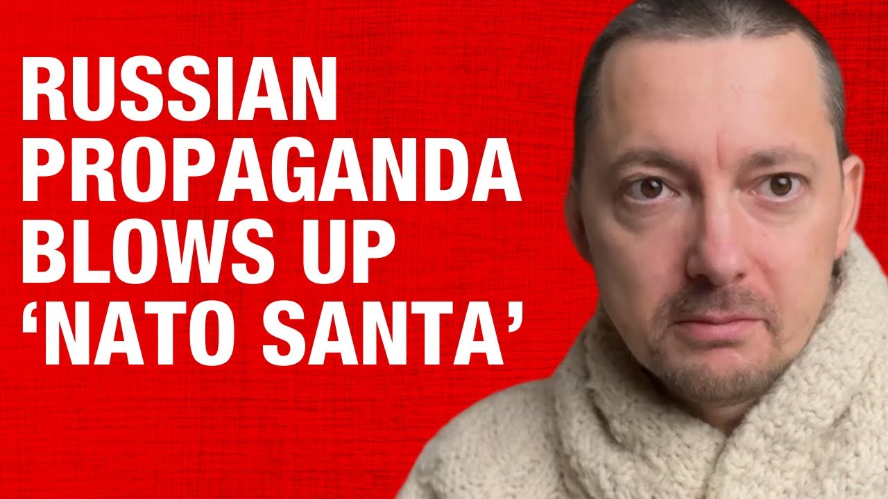 Russian mil-blogger propaganda blows up NATO Santa