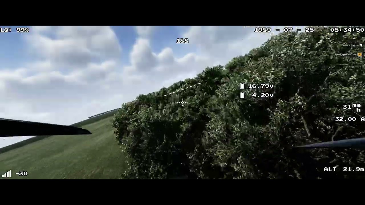 ARMA REFORGER chasing and hitting a MI-24 R60 with a FPV drone