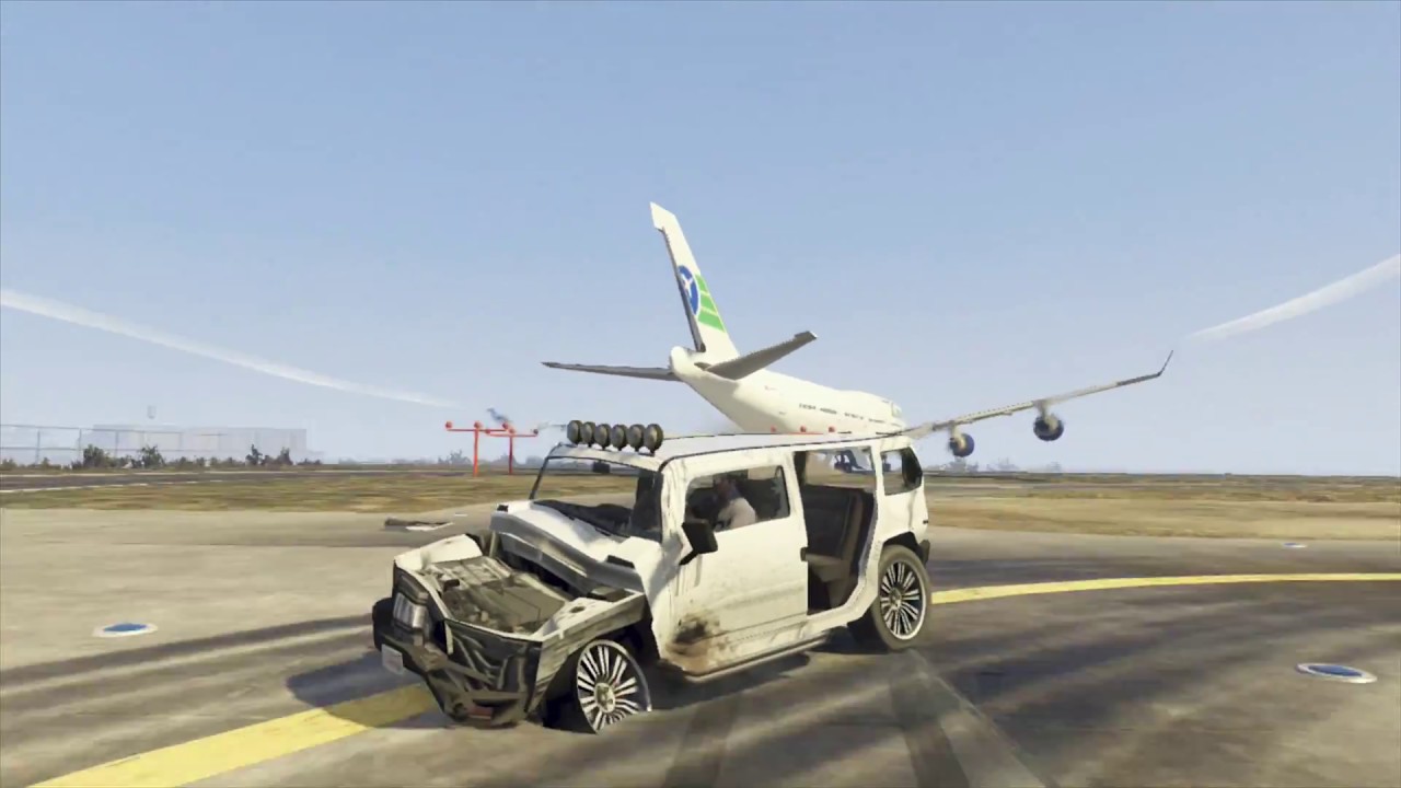 Best Airplane Take Off Crashes Episode 7 GTA 5