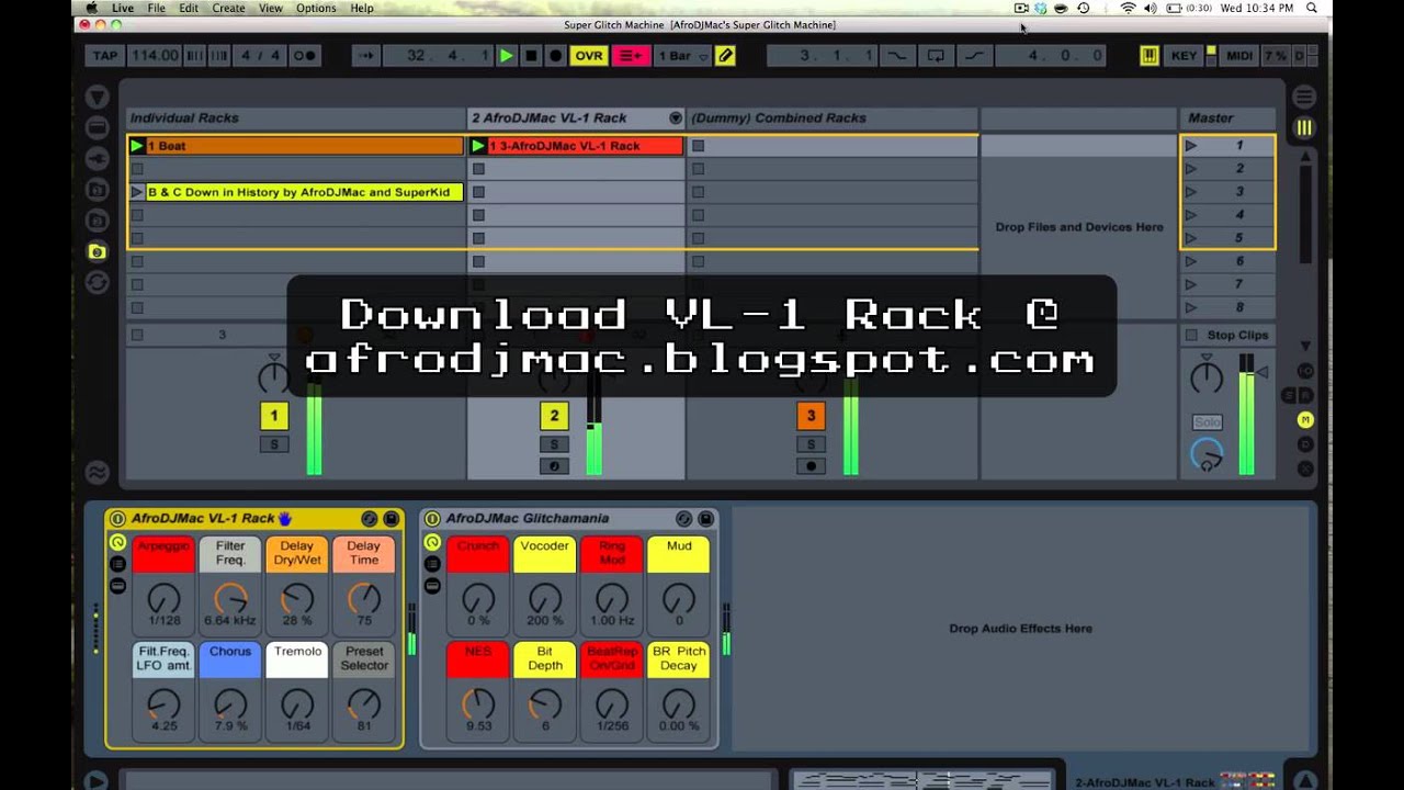 Ableton Live Super Glitch Machine by AfroDJMac