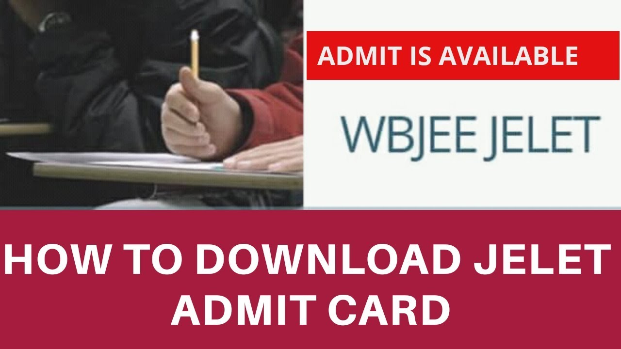 How To Download Jelet Admit Card 2018 || ONLINE