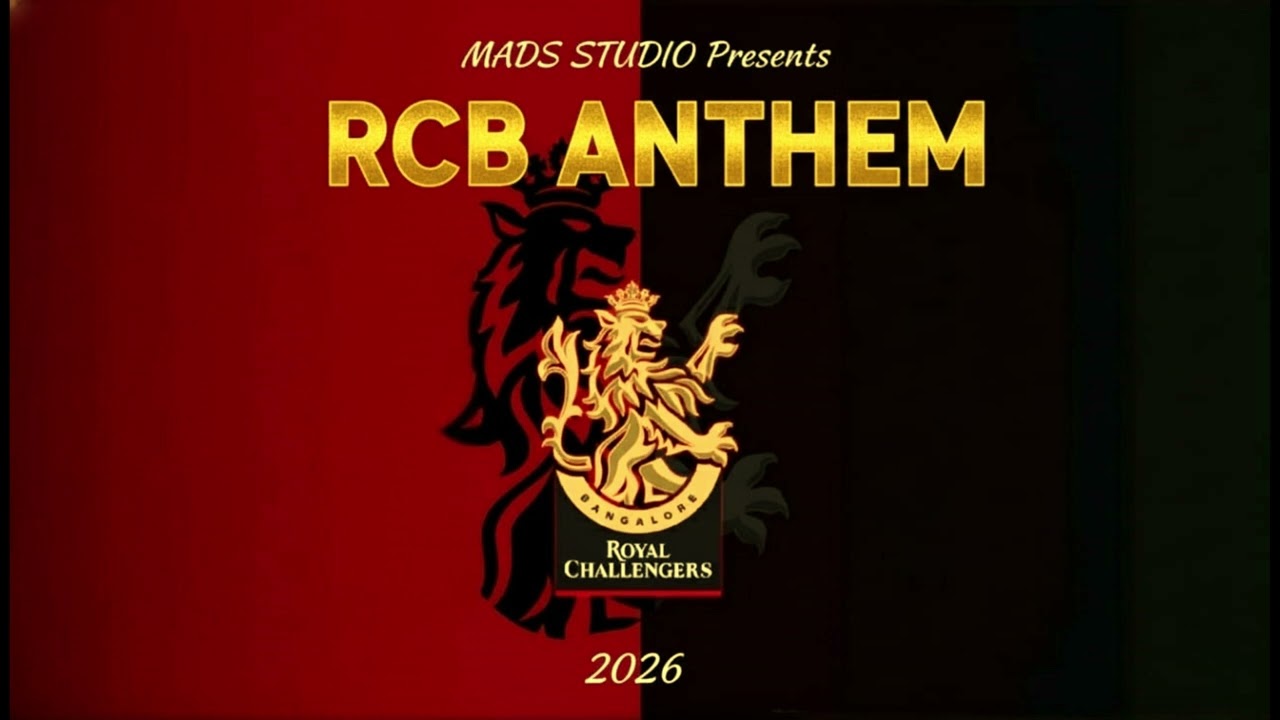 New RCB Anthem 2026 | Play Bold | Official Track | Manab and SGO #rcb