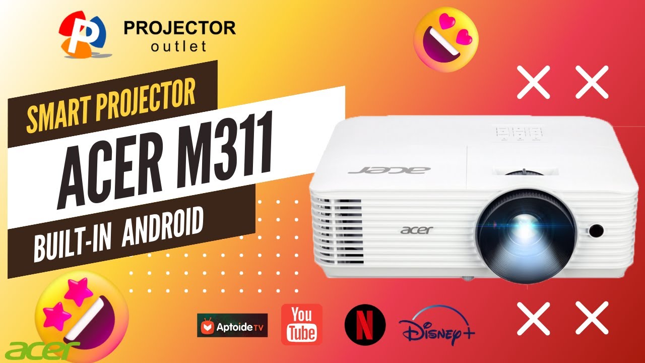 Acer M311 Smart Projector ดูหนัง พรีเซนต์ จบในเครื่องเดียว