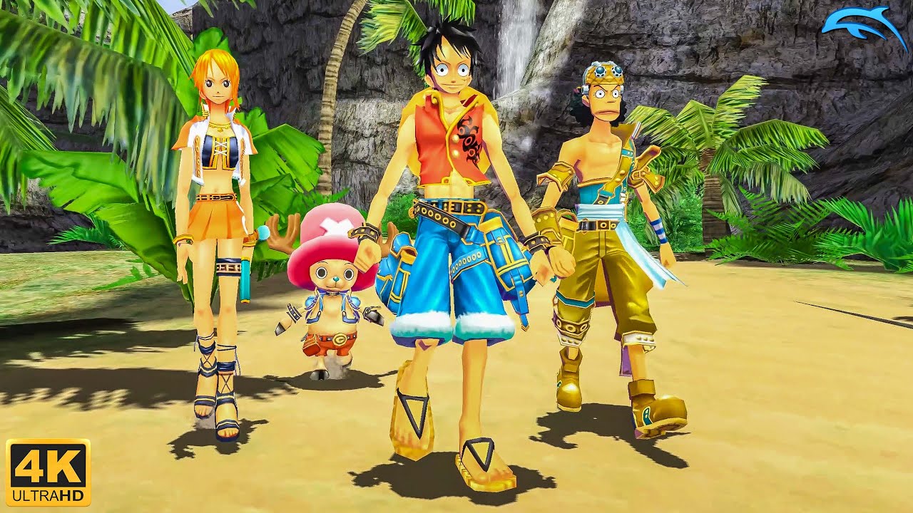 One Piece: Unlimited Adventure - Wii Gameplay 4K 2160p (DOLPHIN)