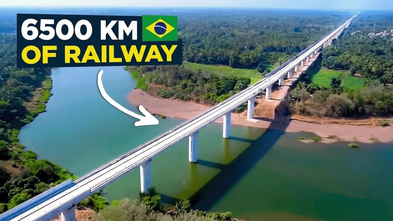 The Wild Chinese Railroad Set to Cross All of Brazil!
