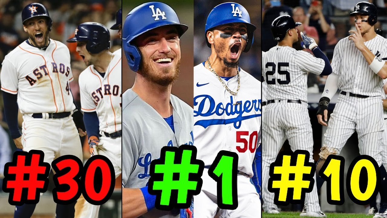 Ranking The Best Duos From EVERY MLB Team 2020