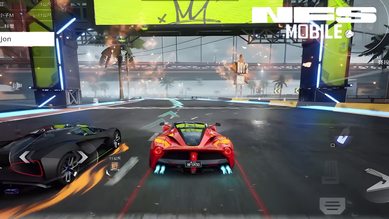NFS MOBILE ONLINE RACES GAMEPLAY